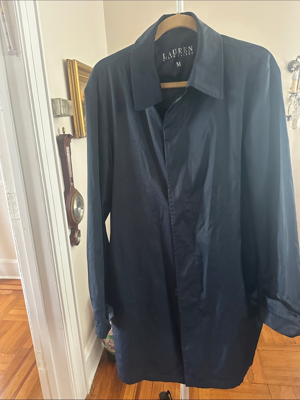 Lauren Ralph Lauren Navy Trench Coat
